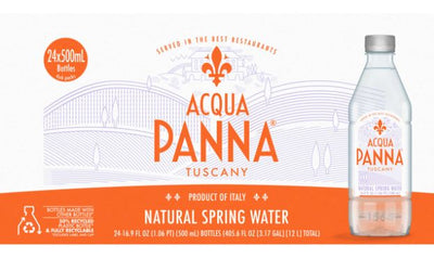 Aqua Panna Natural Spring Water (Full Pallet/72 Cases)