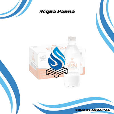 Aqua Panna Natural Spring Water (Half Pallet/36 Cases)