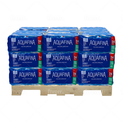 Aquafina Purified Drinking Water (Half Pallet 30 Cases)