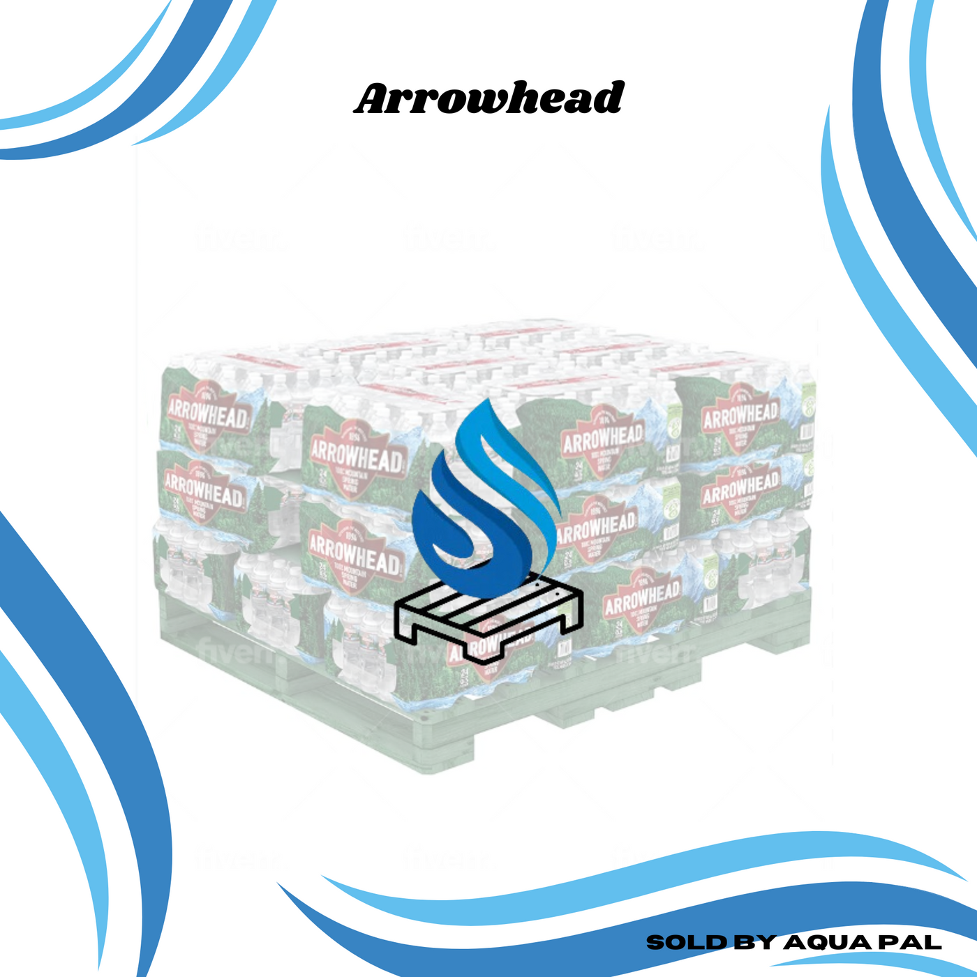 Arrowhead Spring Water (Half Pallet)