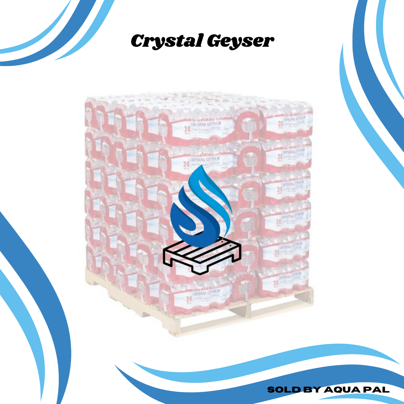 Crystal Geyser Natural Spring Water (Full Pallet)