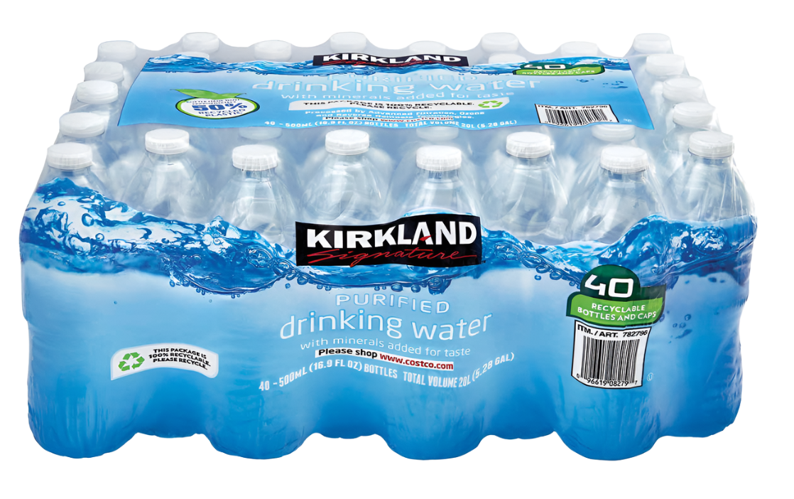 Kirkland Signature Purified Drinking Water (Half Pallet)