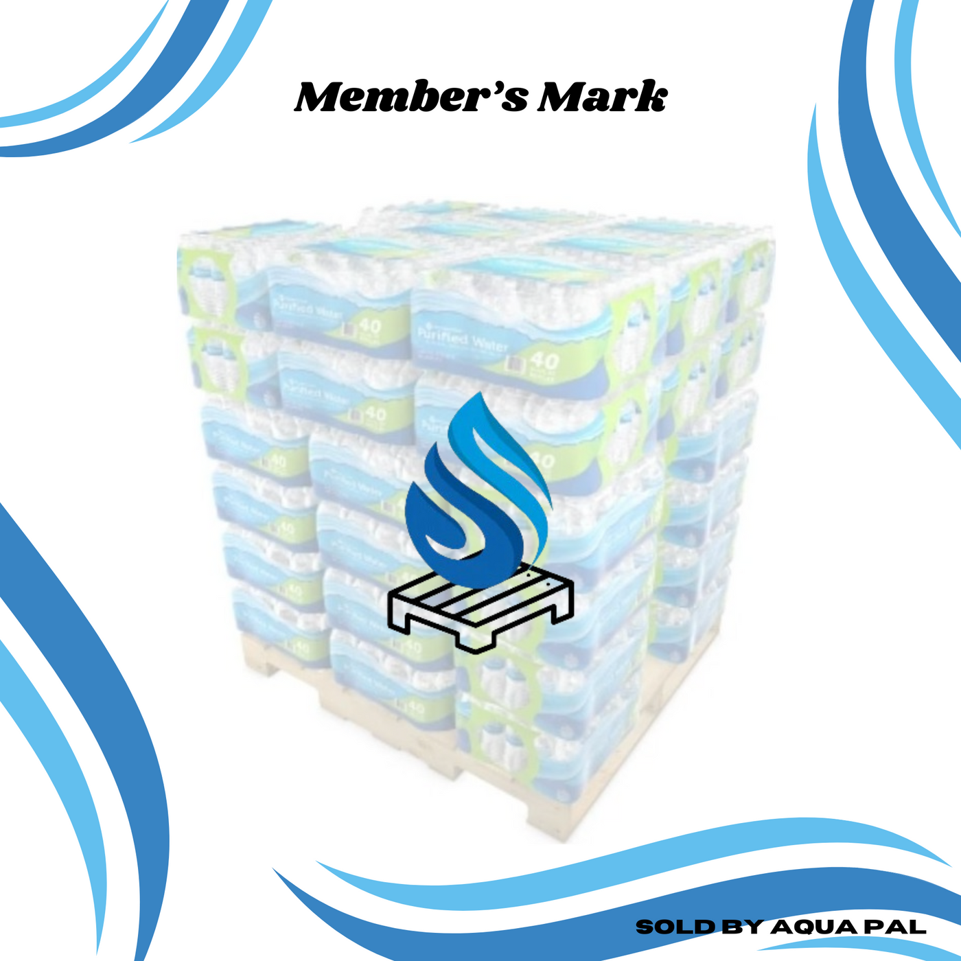 Member's Mark Purified Drinking Water (Full Pallet)