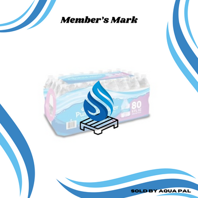 Member's Mark Purified Drinking Water 8oz Small Bottles (Full Pallet)