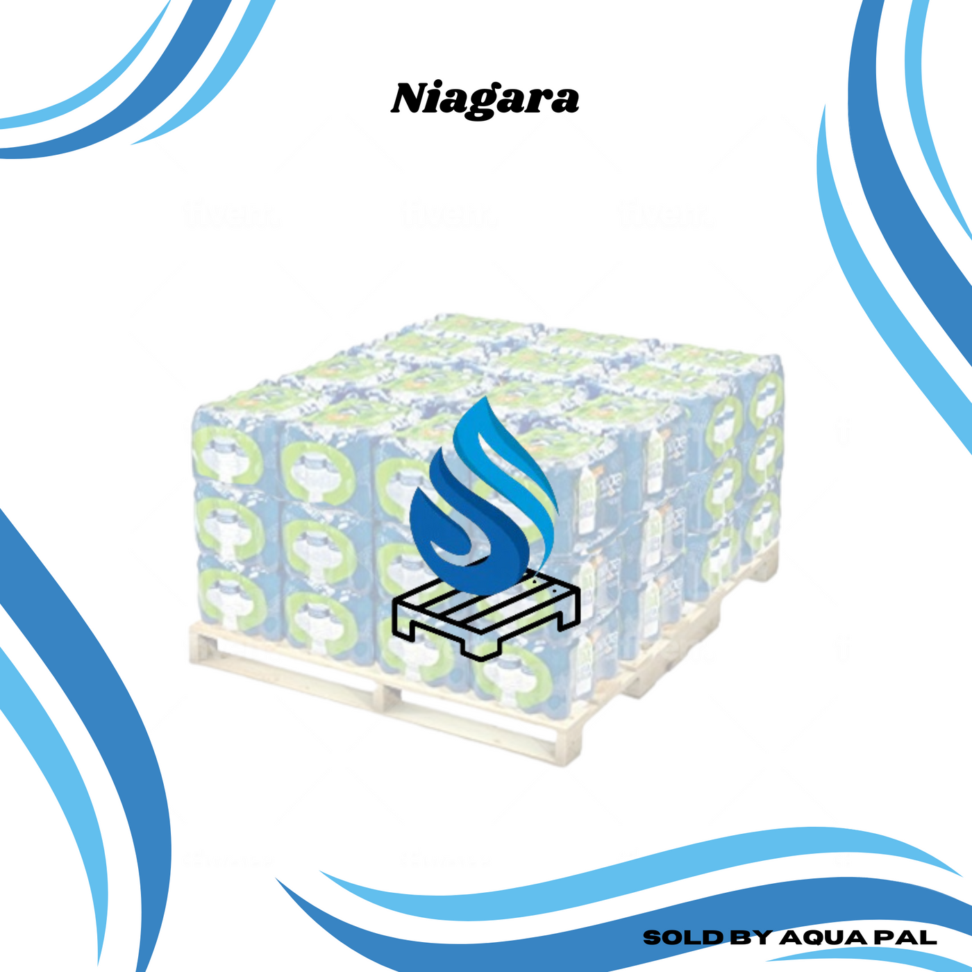 Niagara Purified Drinking Water (Half Pallet)