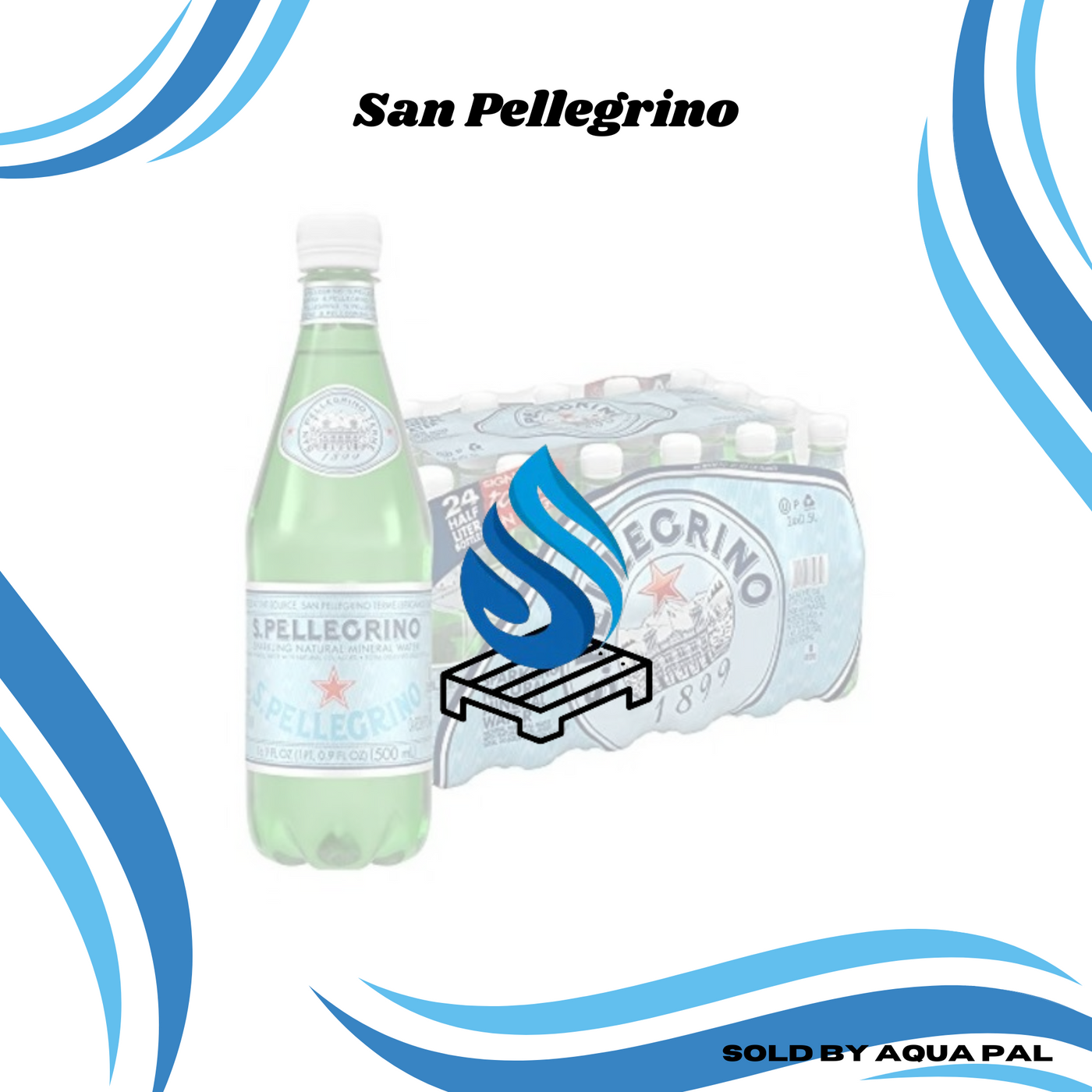 San Pellegrino Sparkling Water (Full Pallet/144 Cases)