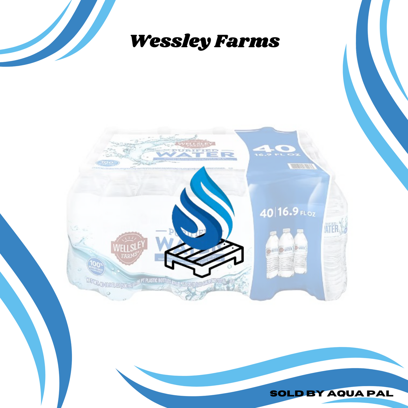 Wessley Farms Purified Drinking Water (Full Pallet)