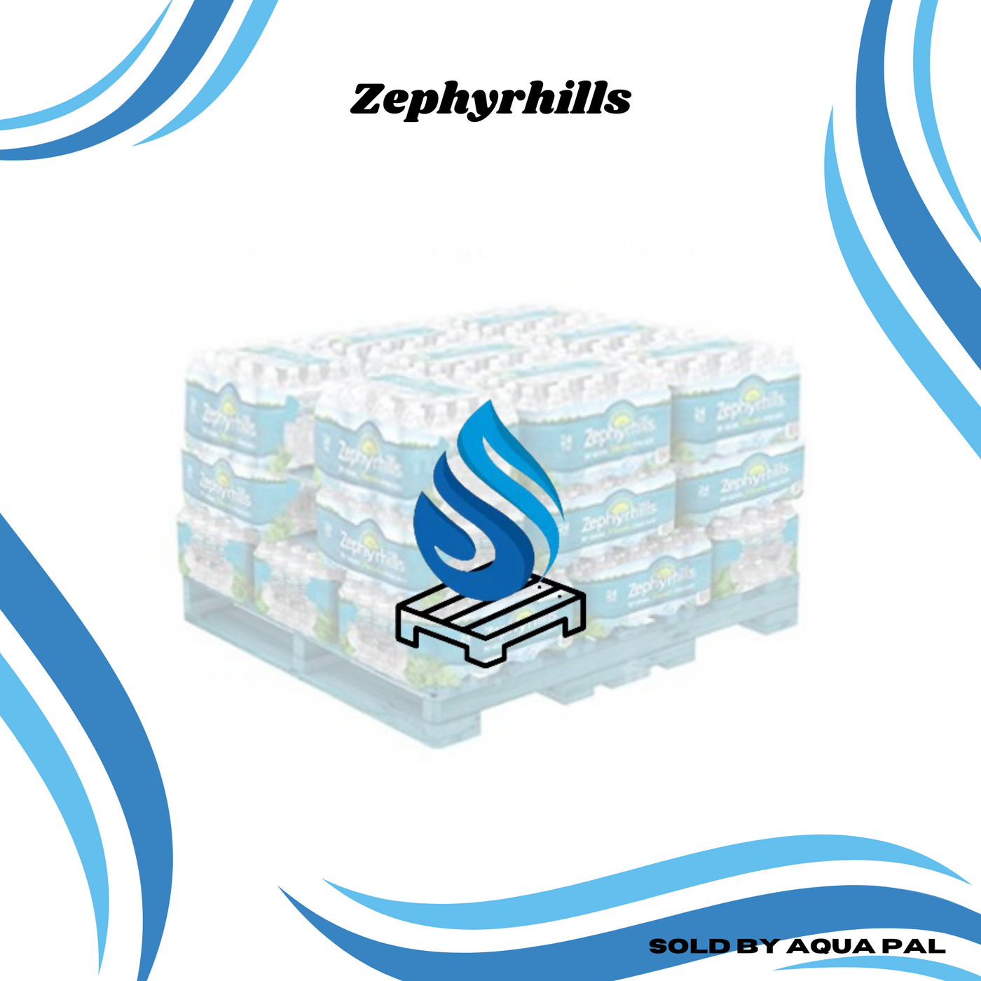 Zephyrhills Natural Spring Water (Half Pallet)